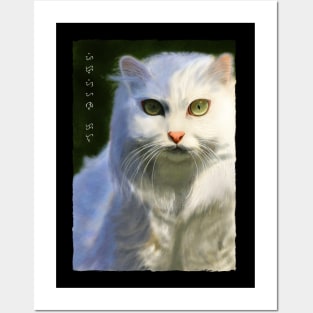 Persian Cat - Black Posters and Art